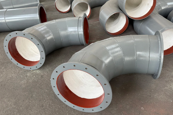 细石混凝士耐磨陶瓷复合弯管